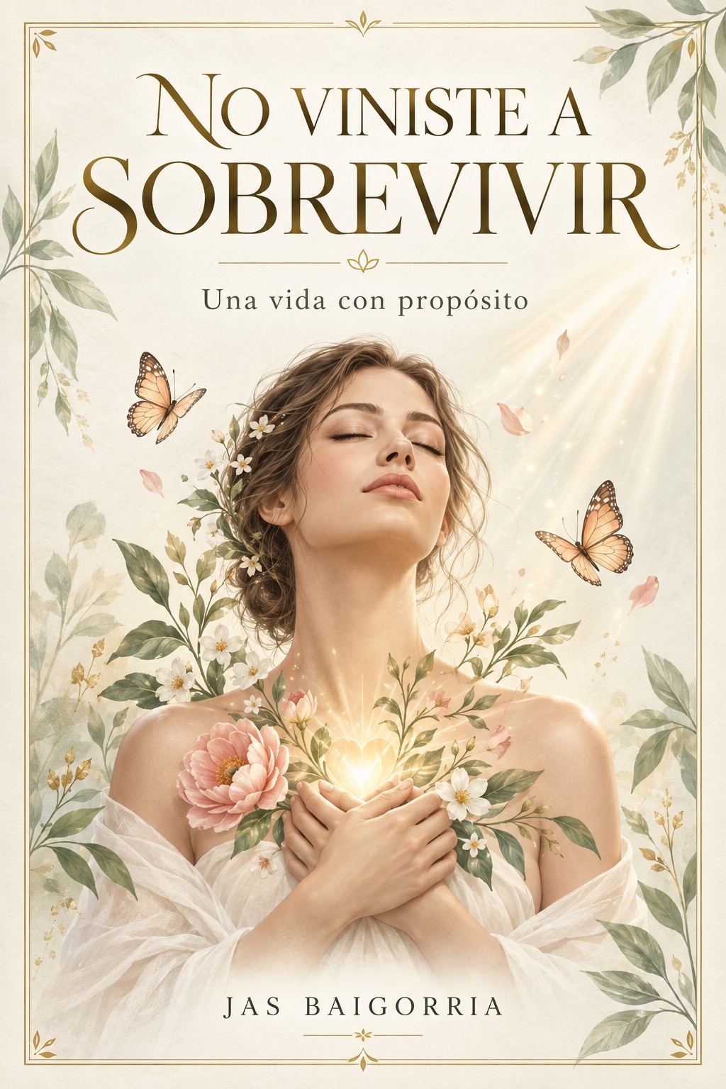 Portada oficial de NO VINISTE A SOBREVIVIR
