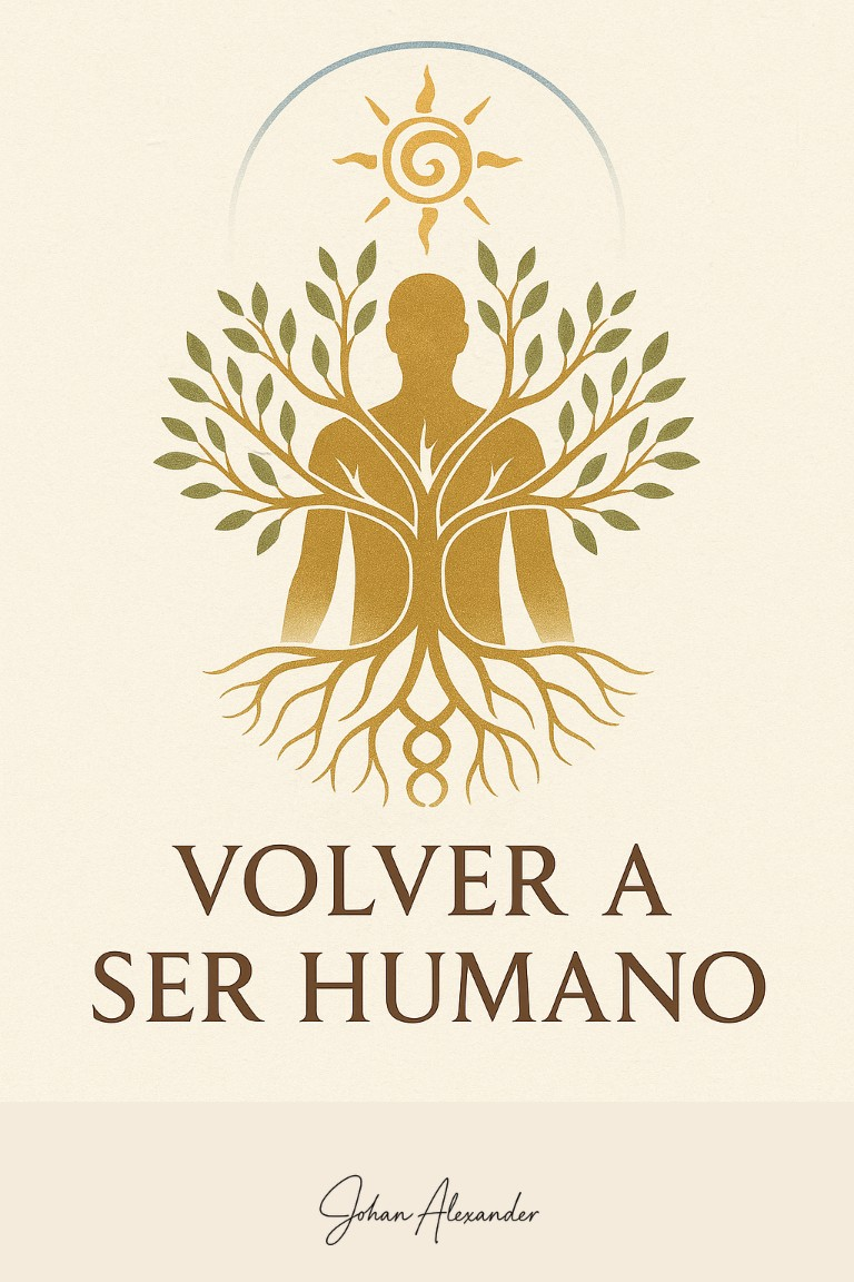 Portada oficial de VOLVER A SER HUMANO